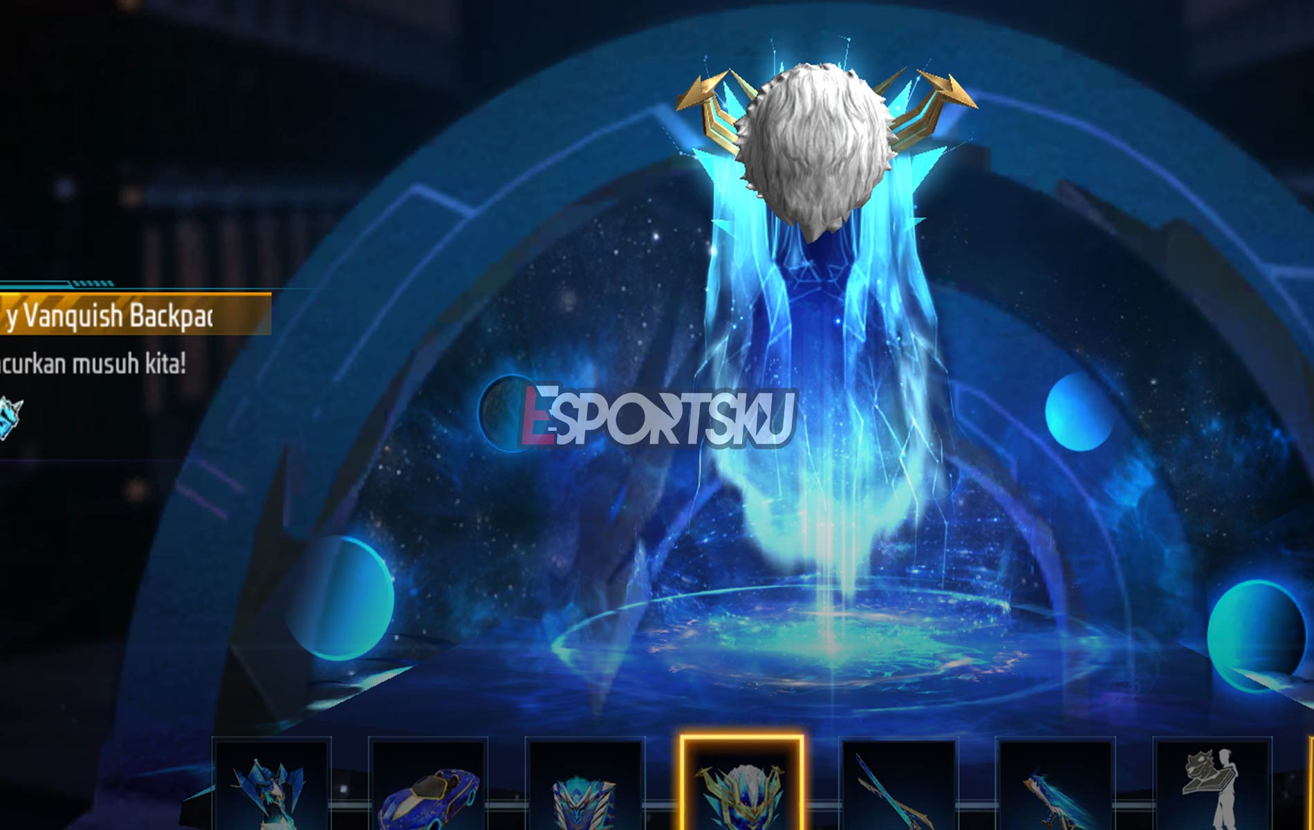 5 Cara Dapatkan Backpack Galaxy Vanquish Free Fire (FF) Esportsku