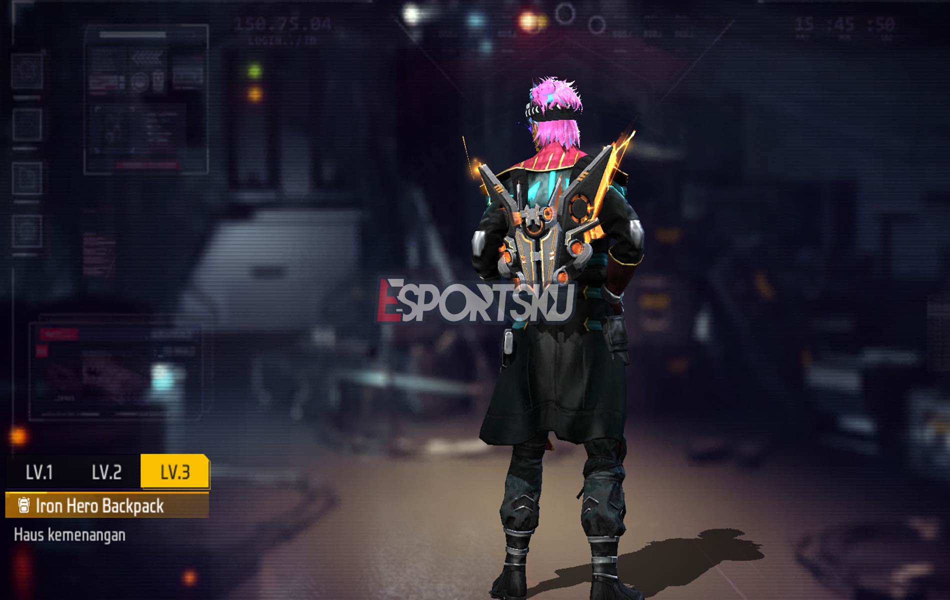 5 Cara Dapatkan Backpack Iron Hero Free Fire (FF) Esportsku