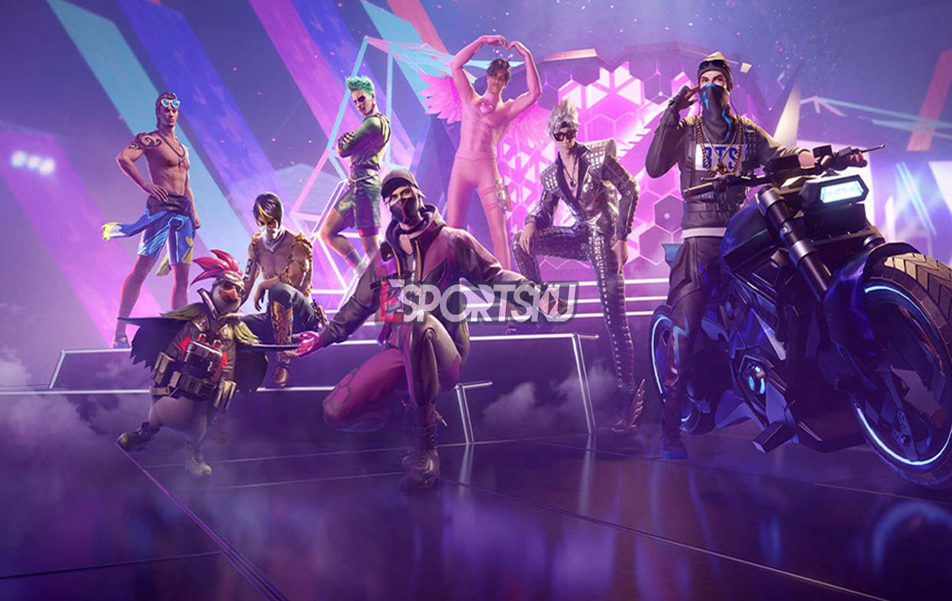 Garena Berikan Kode Redeem Bundle Tweed FF Gratis Player Free Fire