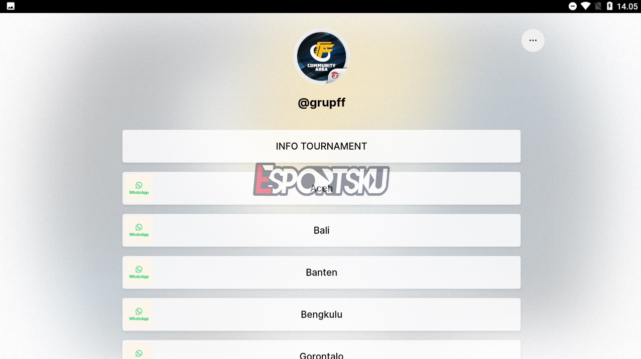 Link Grup Whatsapp Ff Buat Player Free Fire Esportsku