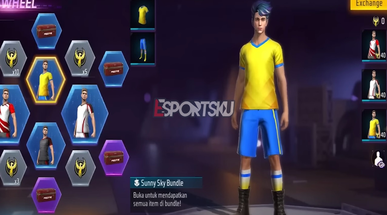 5 Ways To Get Free Fire Futsal And Badminton Jersey (FF) - Esports