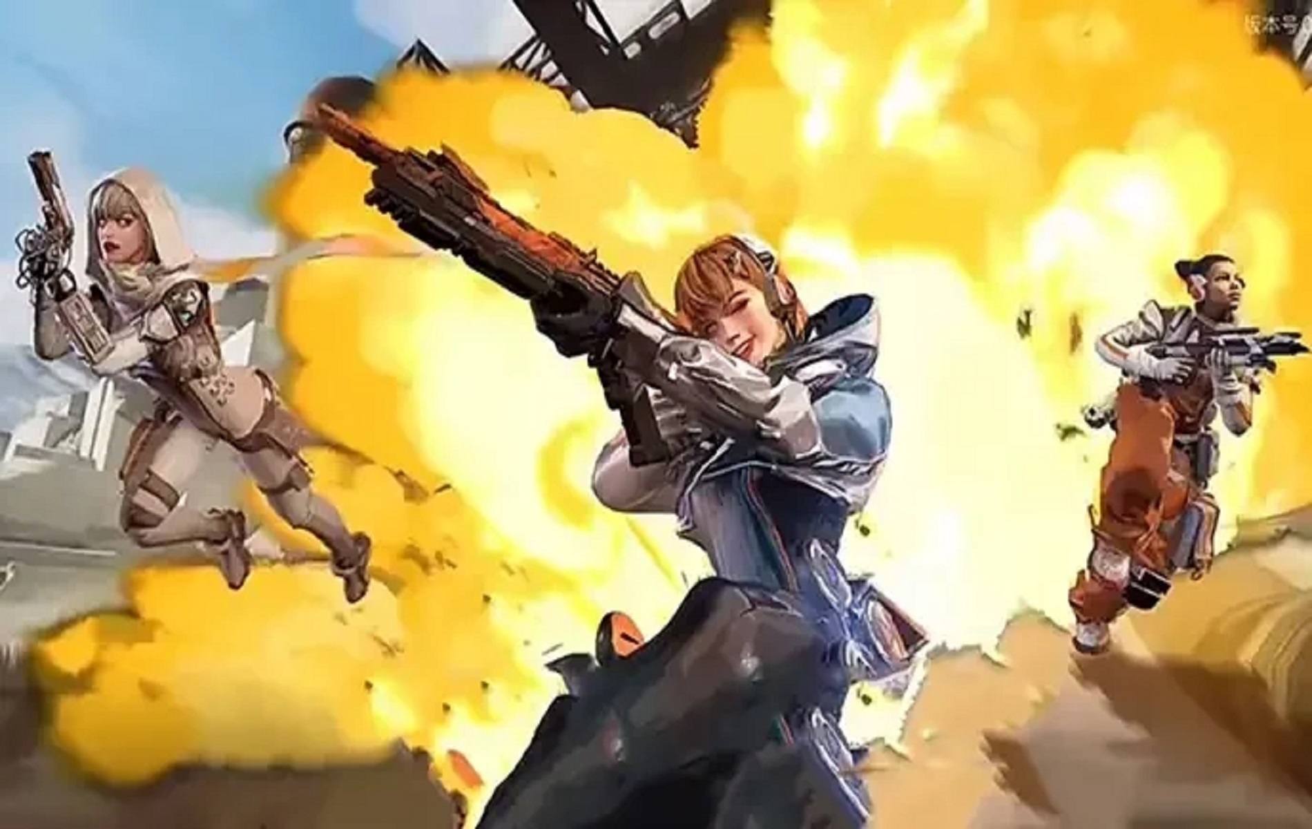 Karakter Plagiat Game Apex Mobile Versi China Esportsku