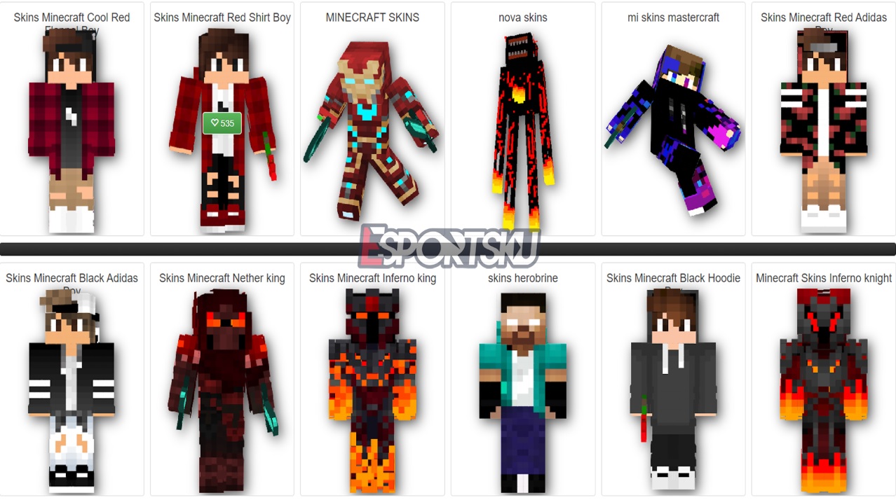 Cara Menggunakan Nova Skin Minecraft Skin Keren Dan Mudah Esportsku