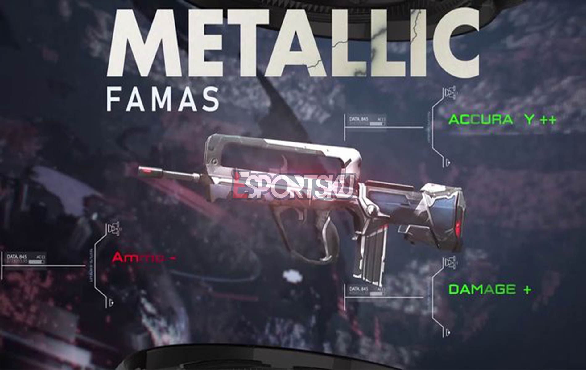 Skin Metallic Famas Hadir Gratis Di Kode Redeem Ff Terbaru Esportsku