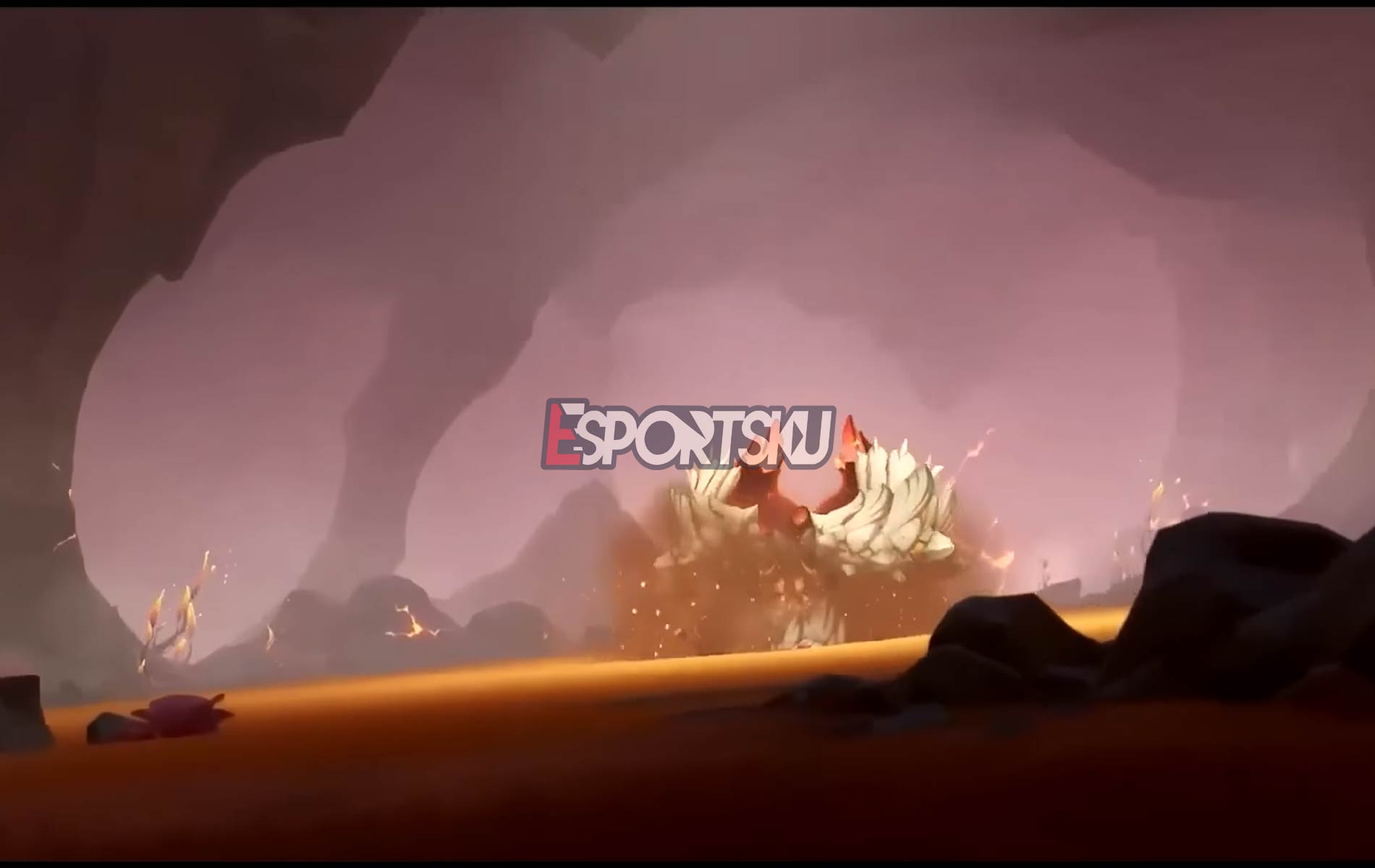 Lokasi World Boss Emperor of Fire and Iron Genshin Impact Esportsku