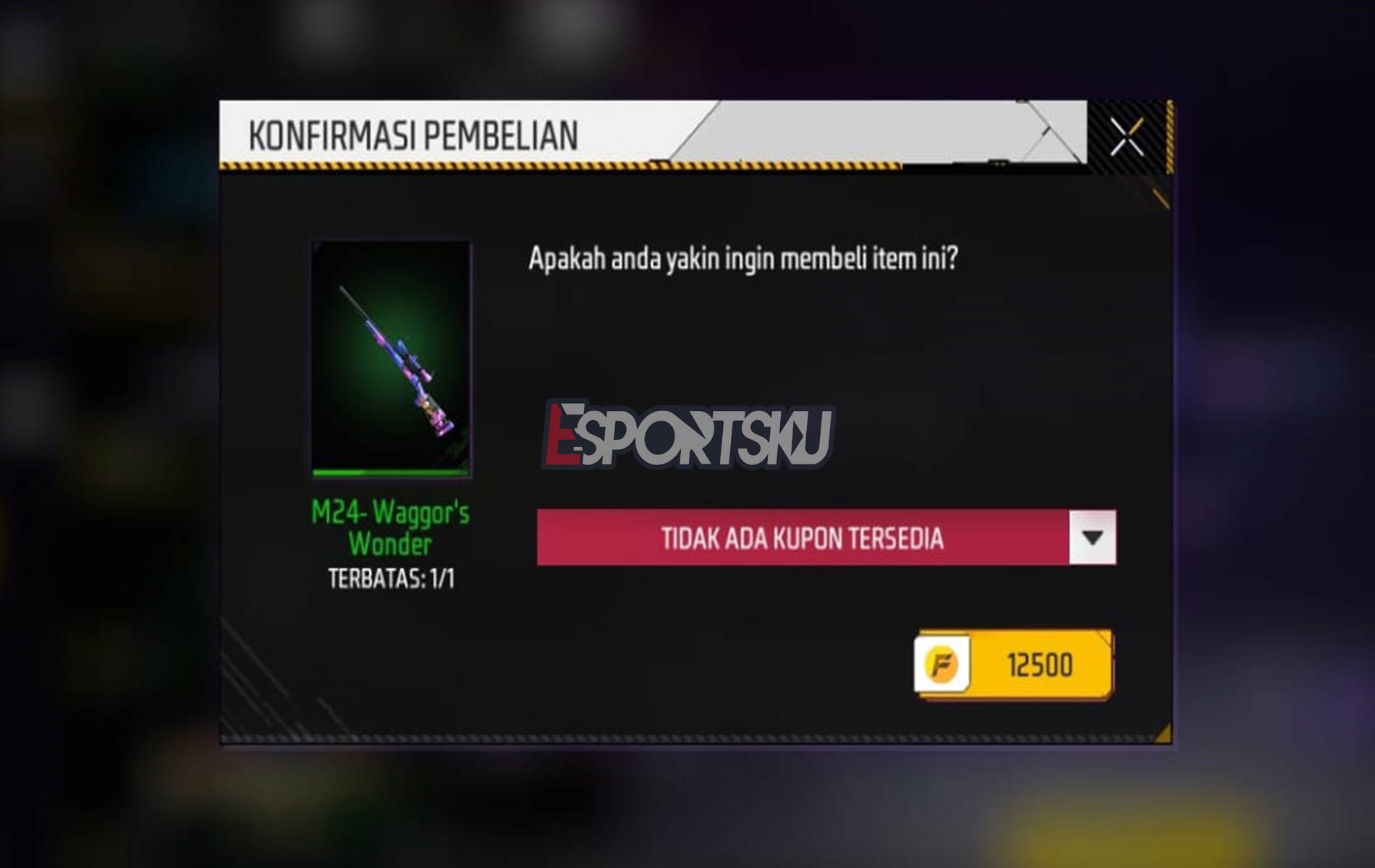 Bisa Beli Skin Senjata Permanen FF Pakai Gold? Player Free Fire Harus Bisa Beli Skin Senjata Permanen FF Pakai Gold? Player Free Fire Harus