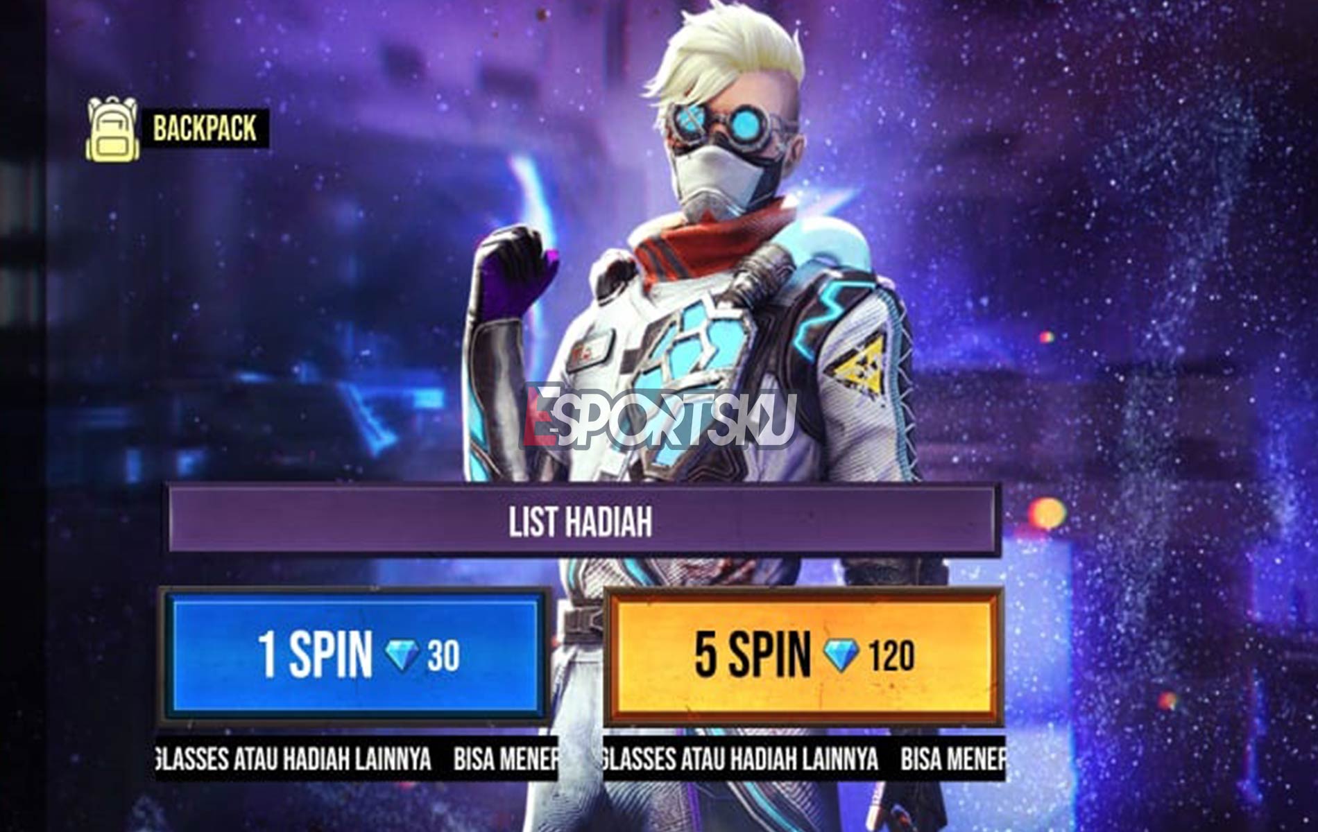 Kapan Relaunch Event Sanity's Lab di Free Fire (FF)? Esportsku