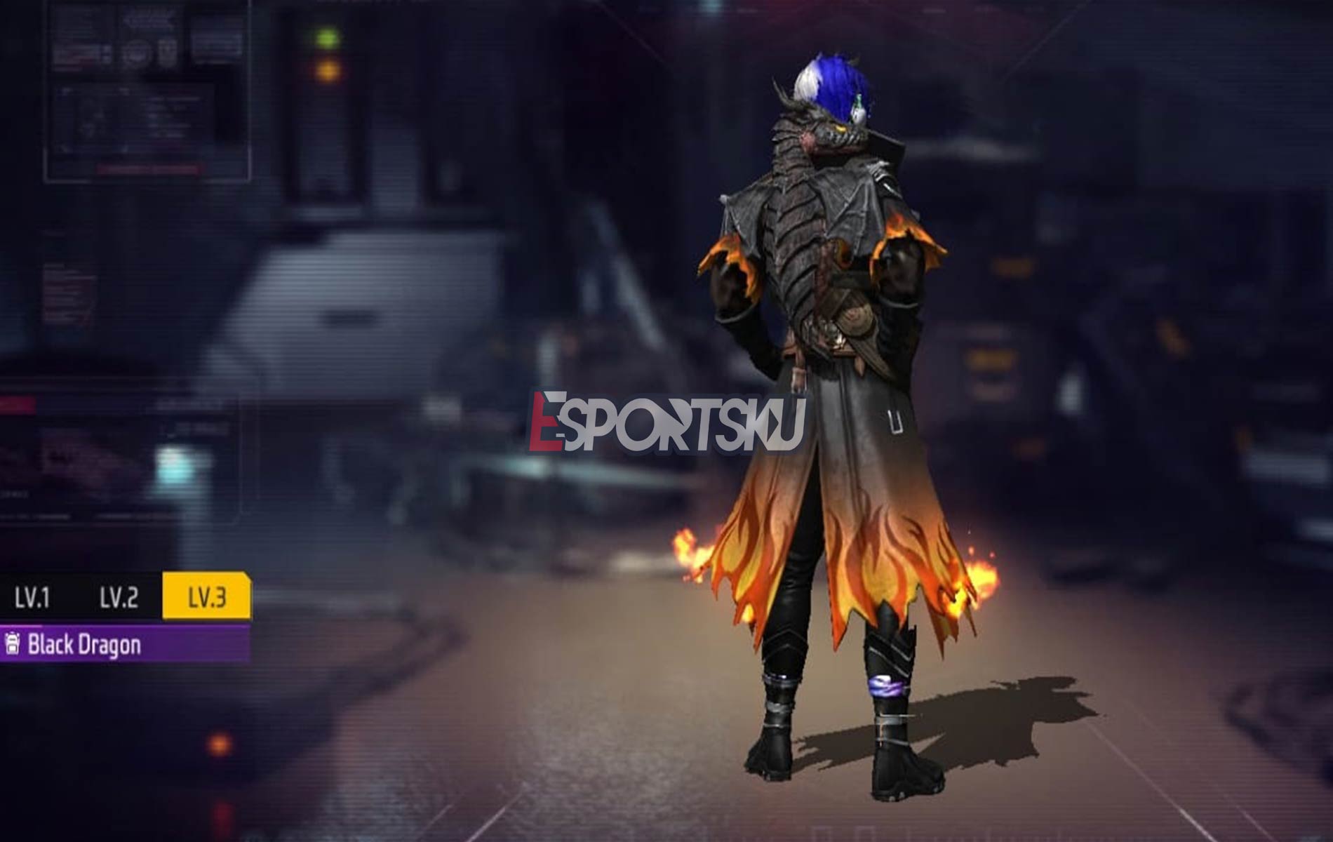 5 Cara Dapatkan Backpack Black Dragon Free Fire (FF) Esportsku