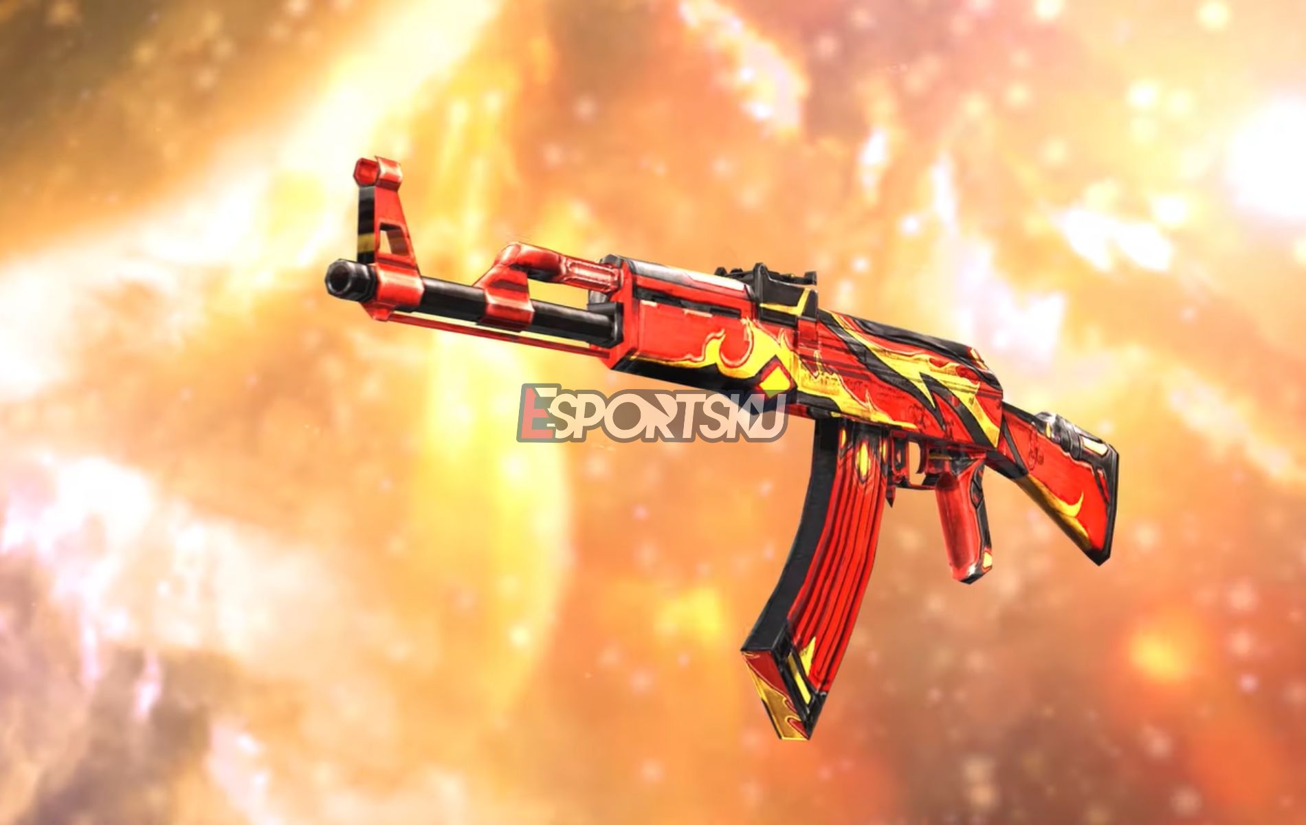 Skin AK47 Red Samurai FF Bikin Kamu Jadi Samurai Modern! Cek Caranya ...