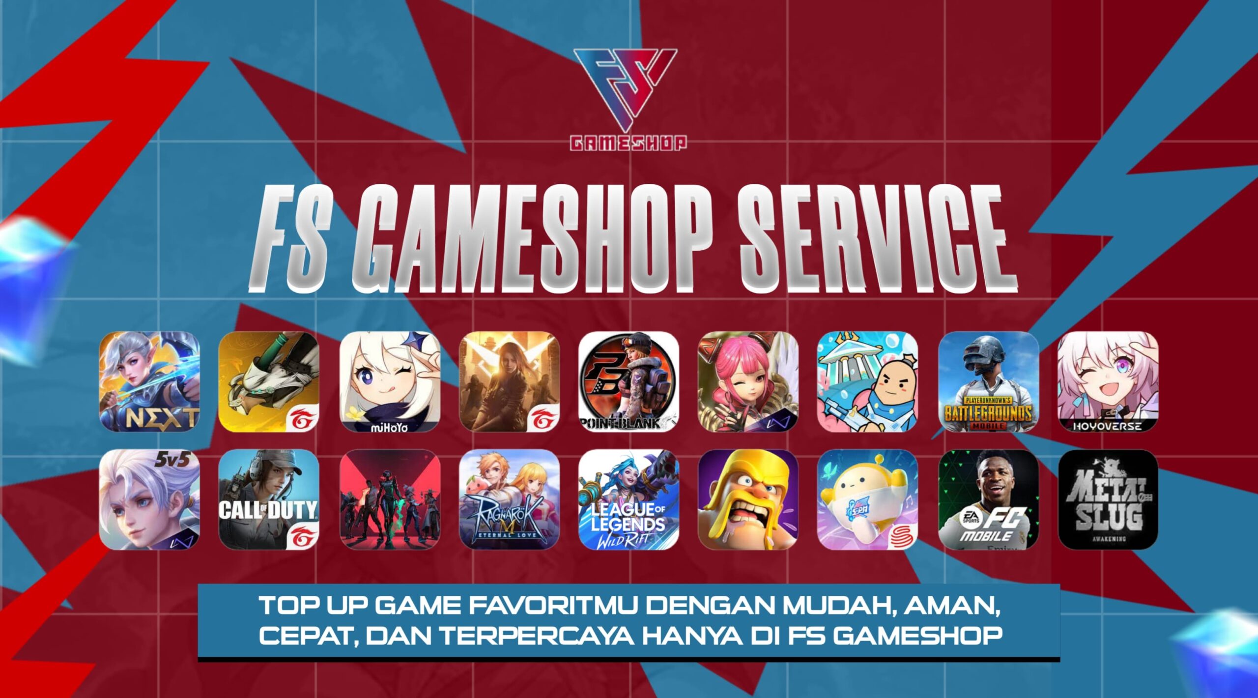 Top Up Free Fire dan ML Murah! Esportsku