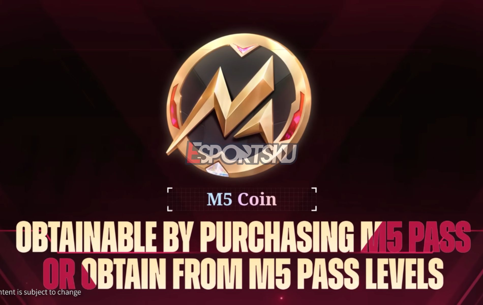 How to Get M5 Coin Mobile Legends (ML)? - Esports