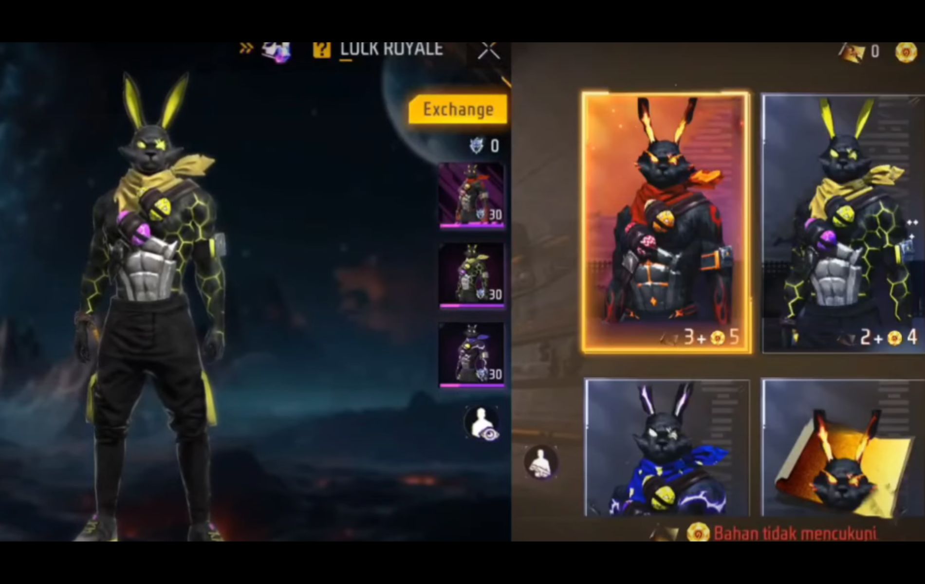 Leaks Incubator 3 in 1 Bundle Kelinci Free Fire (FF) Esports