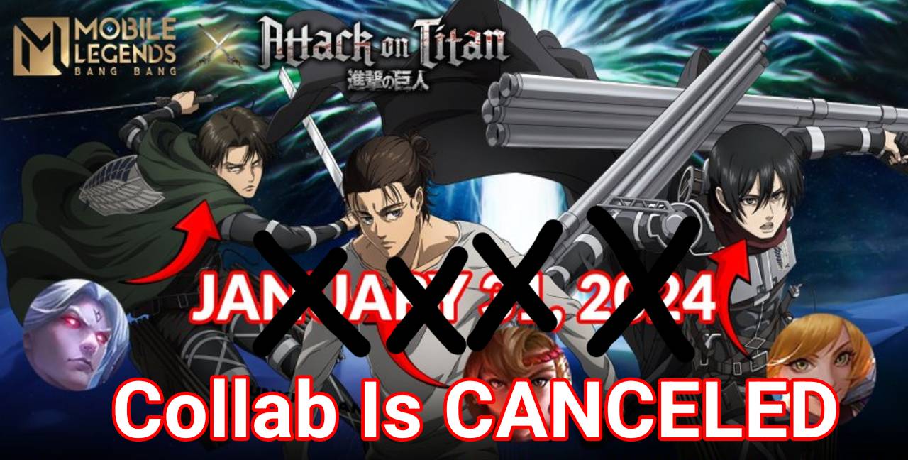 Attack On Titan Skin Collaboration Canceled Release in Mobile Legends