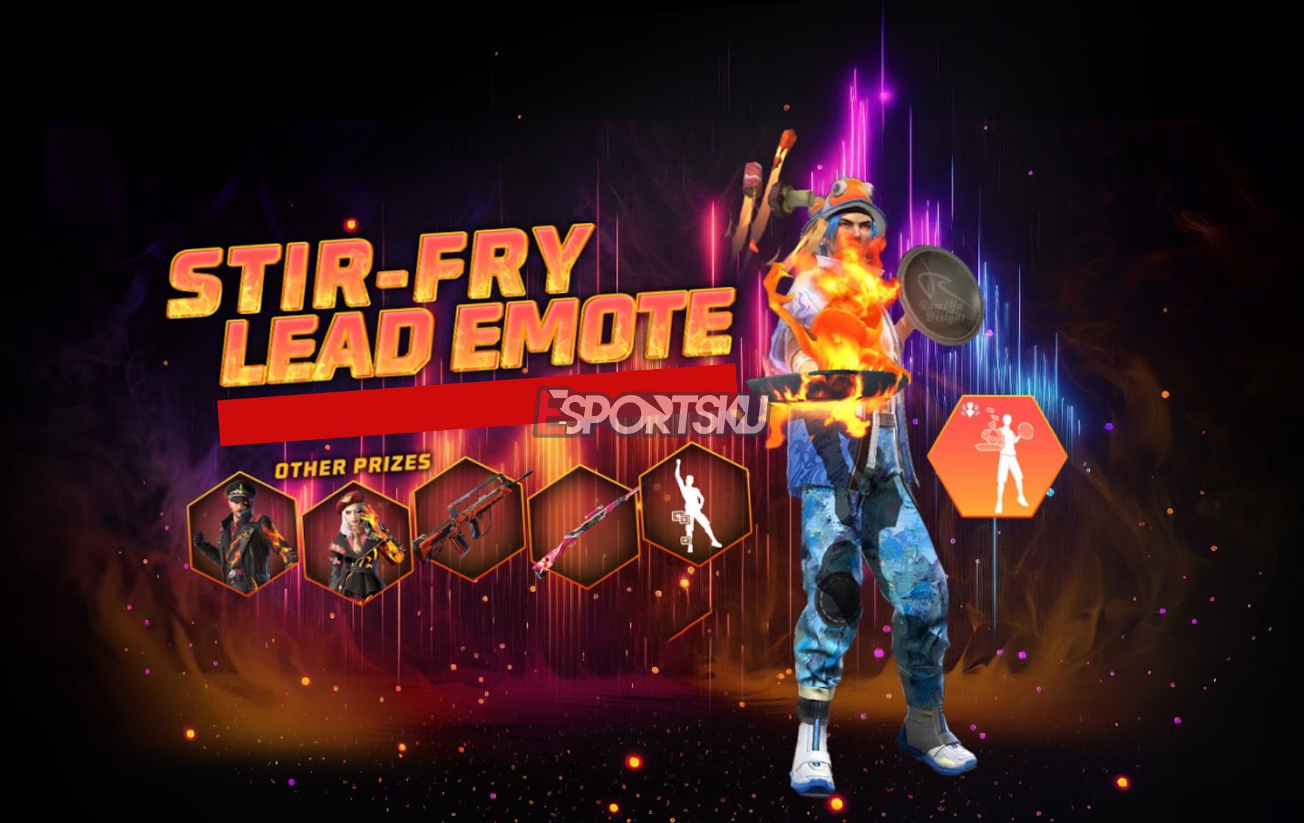 Bocoran Event Emote Stir Fry Frostfire Free Fire (FF) Esportsku Bocoran Event Emote Stir Fry Frostfire Free Fire (FF) Esportsku