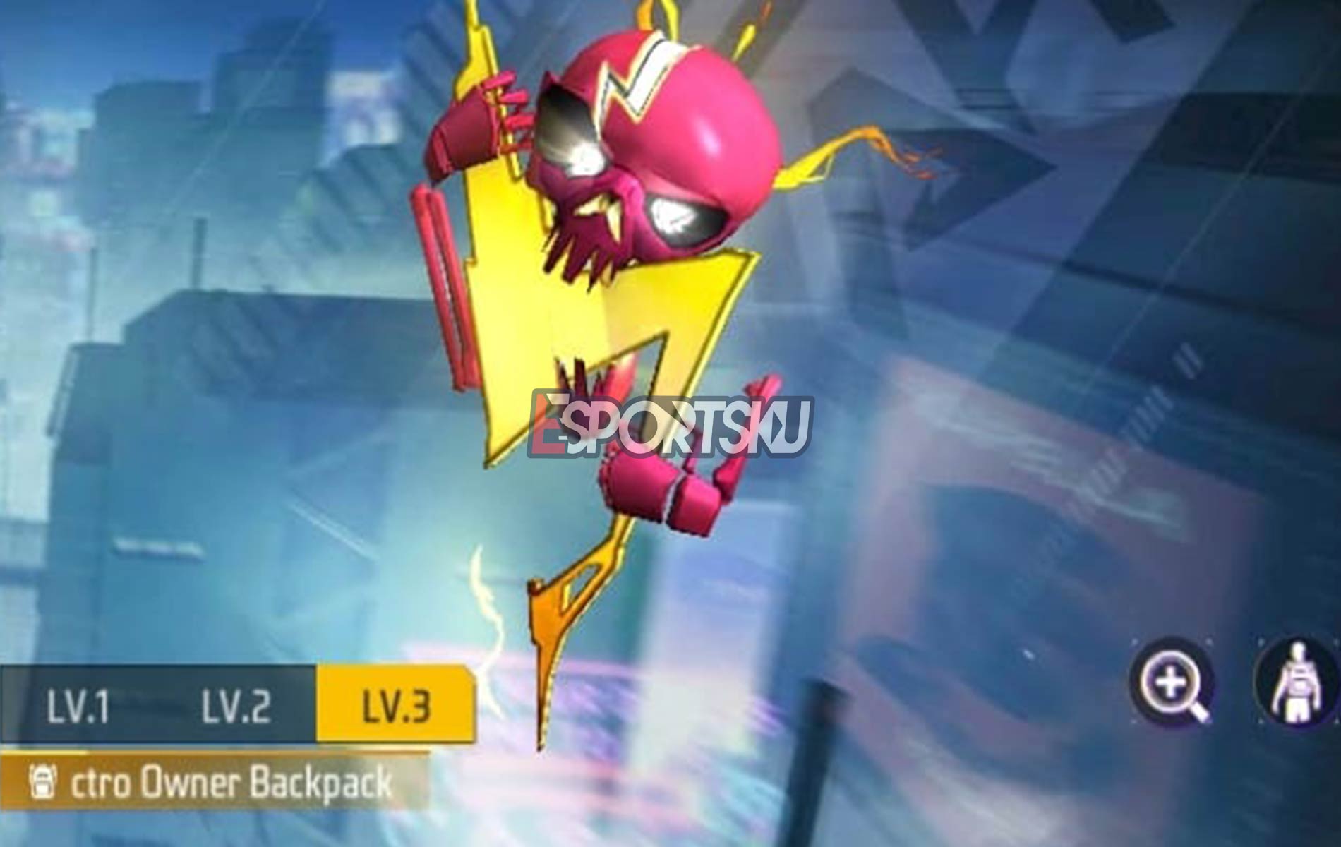 Cara Dapatkan Backpack Electro Owner Free Fire (FF) Esportsku