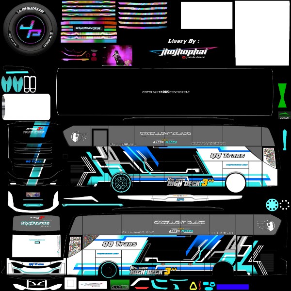 Livery Bussid Qq Trans Winspector Cek Disini Laman Dari Esportsku