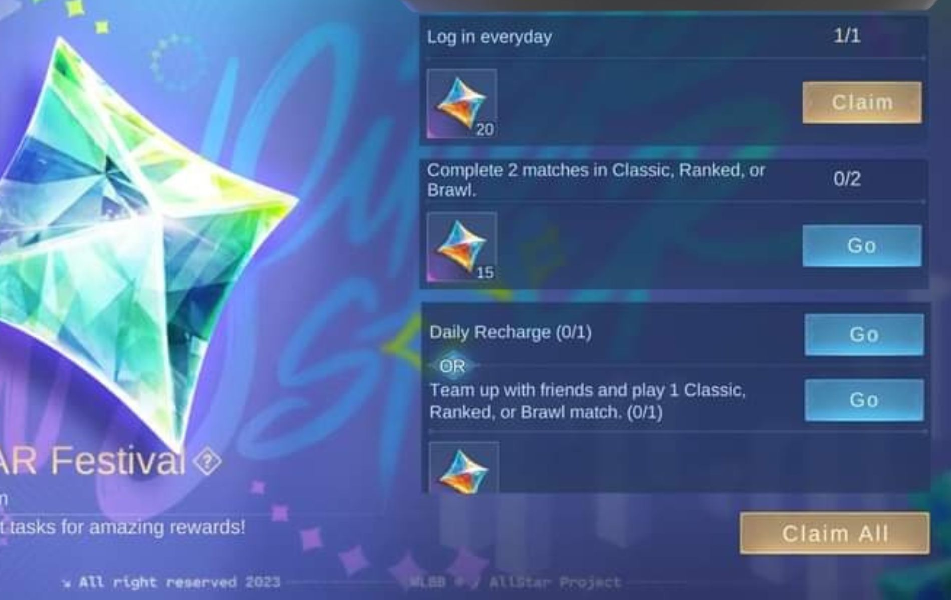 How to Get the 2024 MLBB Allstar Diamond Promo - Esports