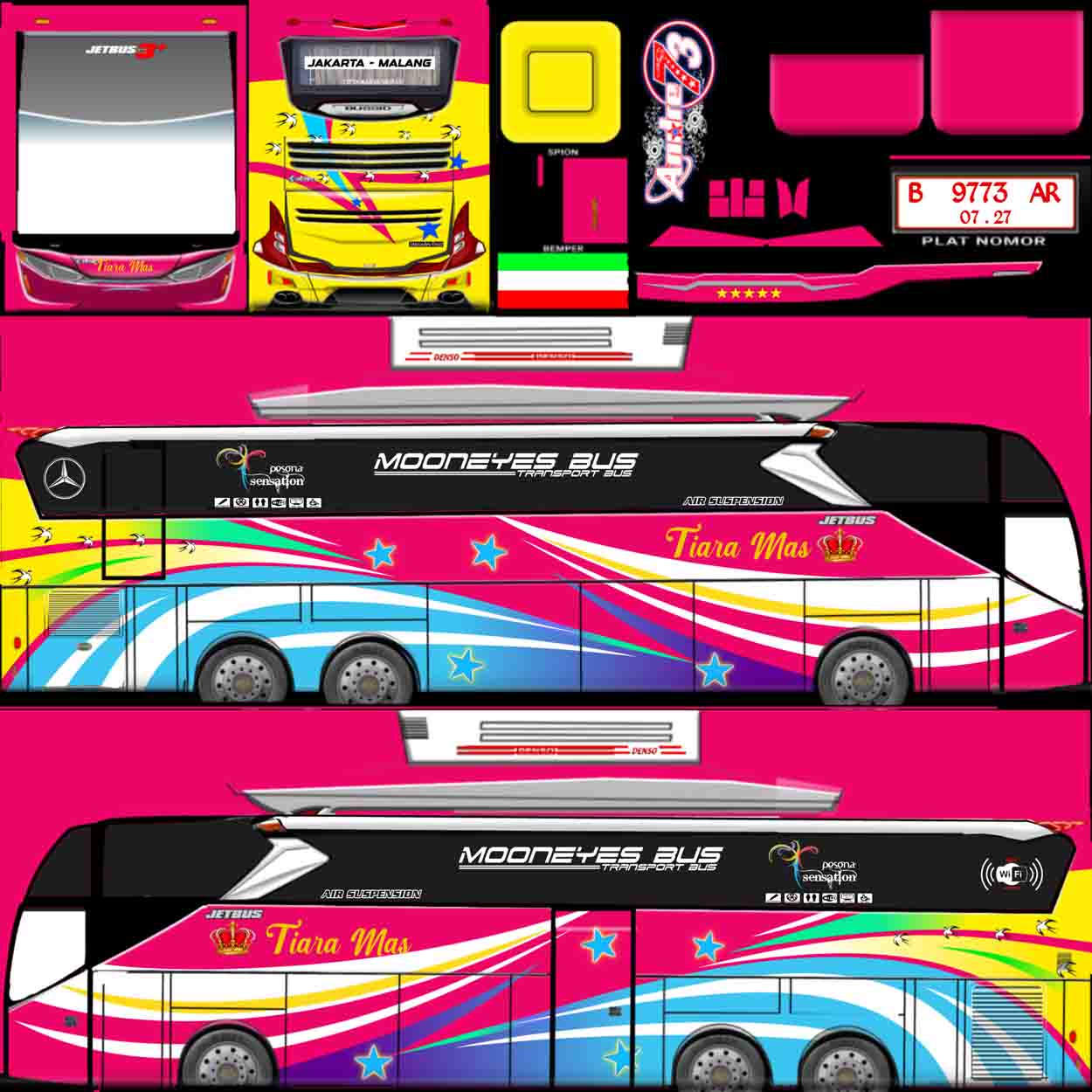 13+ Livery BUSSID Tiara Mas Terbaru, Cek Disini! – Esportsku