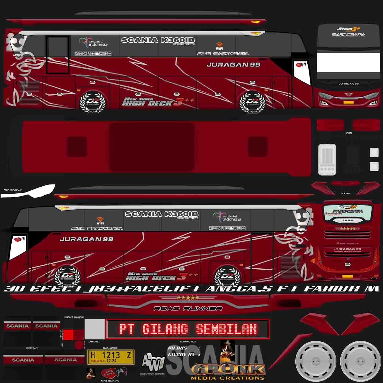 23+ Livery BUSSID Juragan 99 Lengkap, Ini Daftarnya! – Esportsku