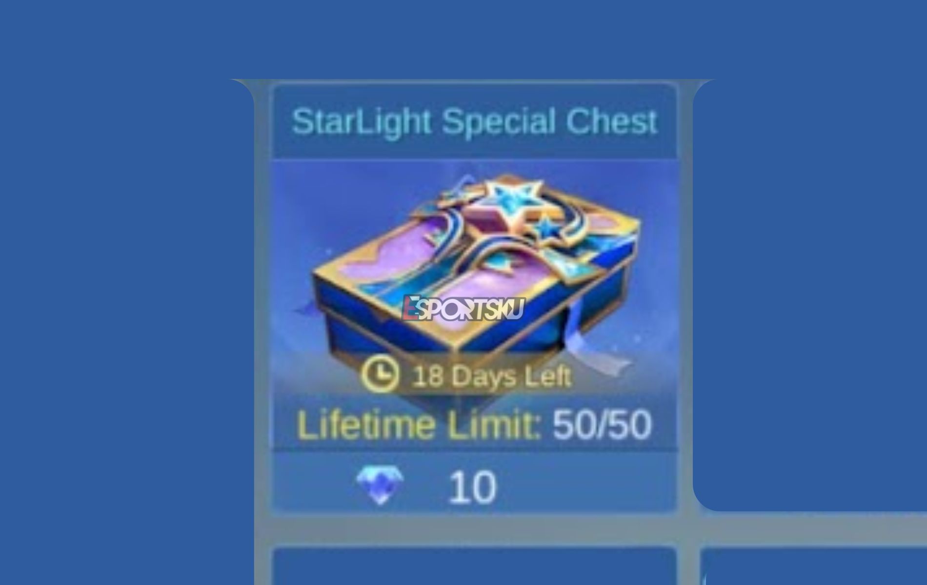 Apa Isi Starlight Special Chest Mobile Legends (ML)? Esportsku