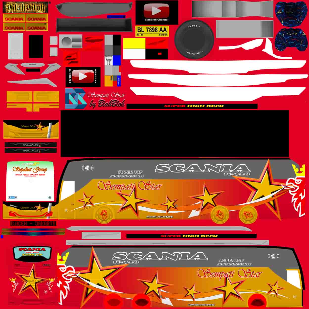 30+ Livery Bussid Single Glass, Ini Listnya! – Esportsku