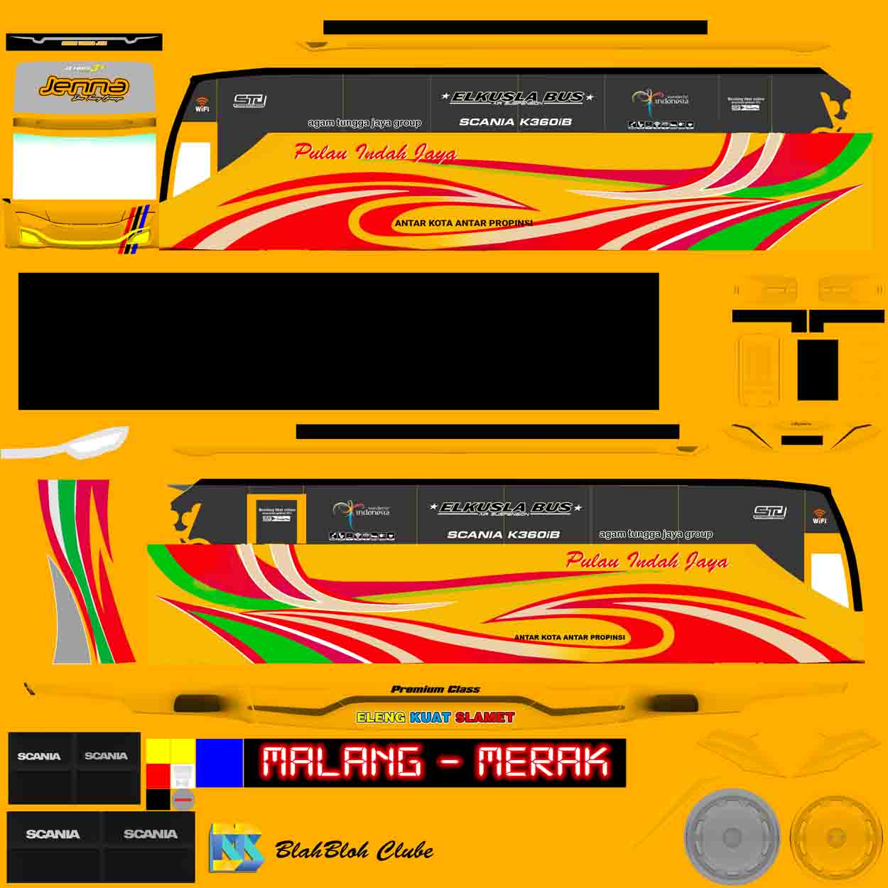 20 Livery Bussid Pulau Indah Jaya Download Disini Esportsku